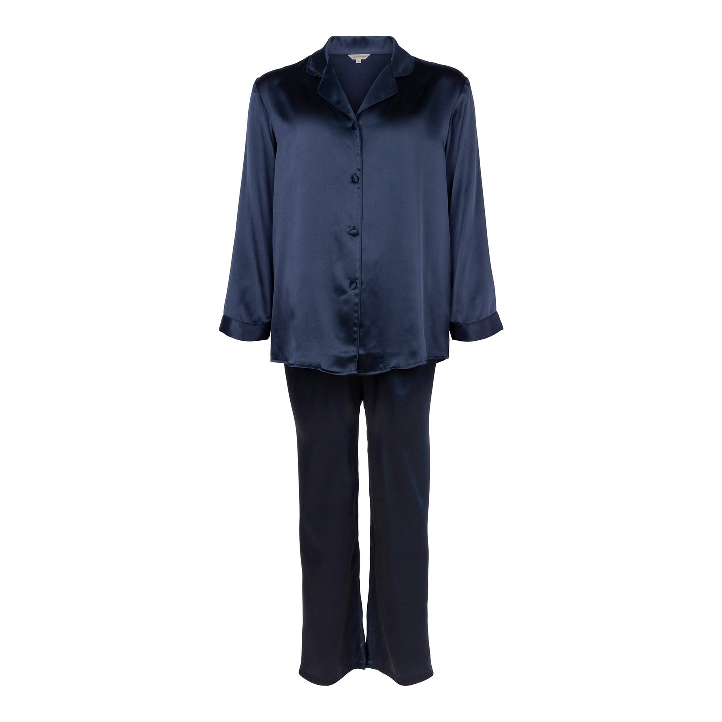 Lady Avenue Pure Silk pyjamas, blå