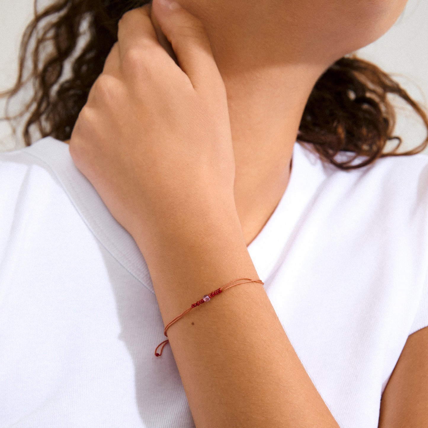 FEBRUAR birthstone armbånd