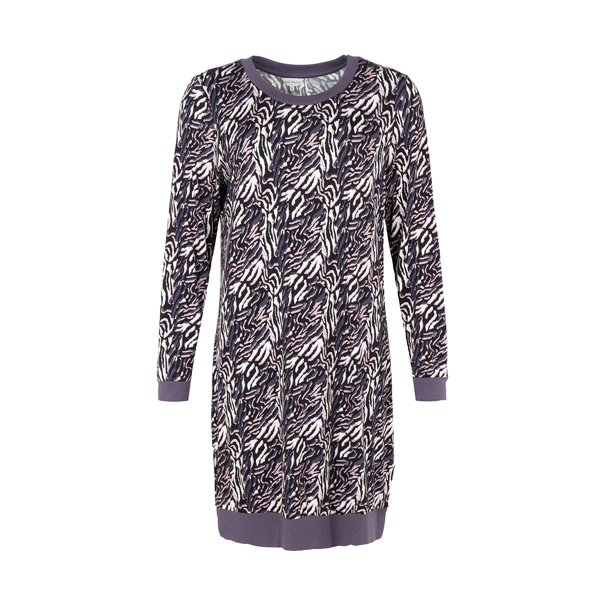 Lady Avenue Soft Bamboo nattkjole, multi