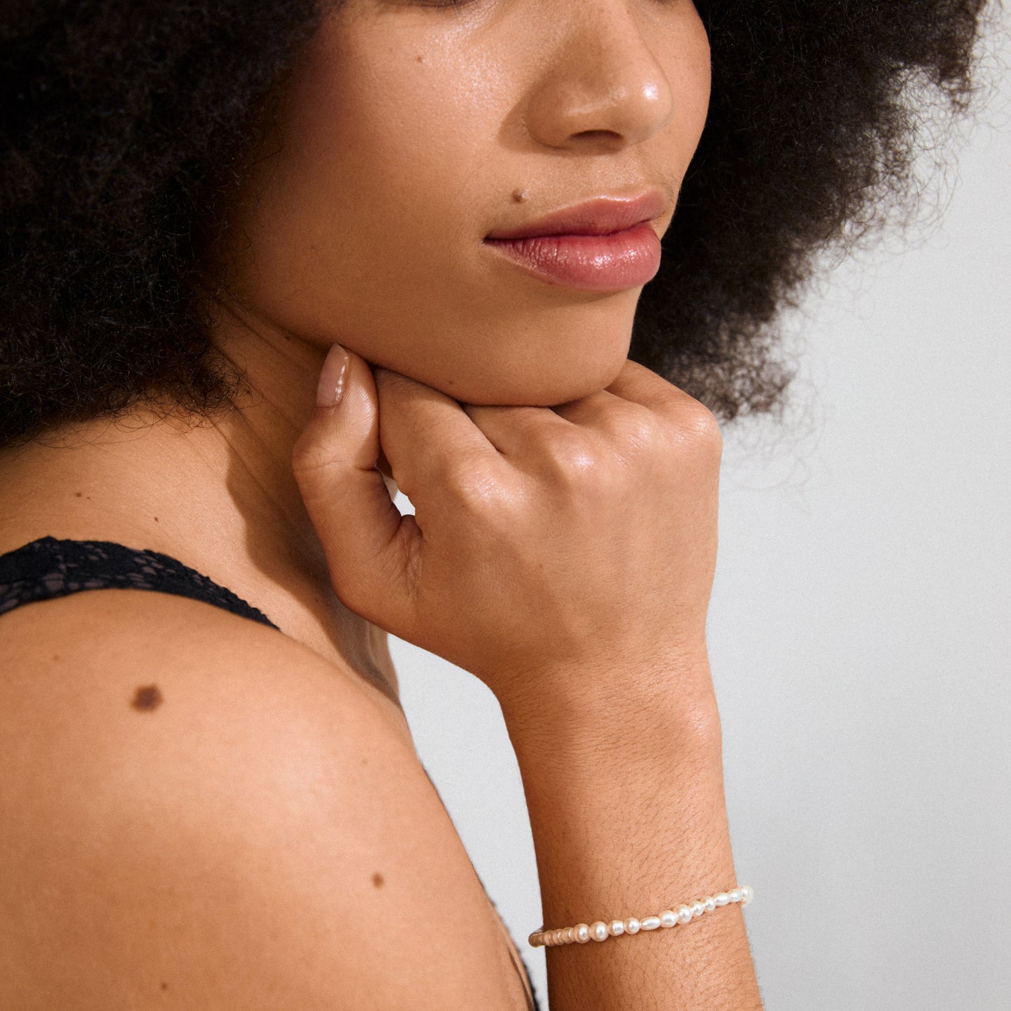 Armbånd ELLIANA Platinert Sølv