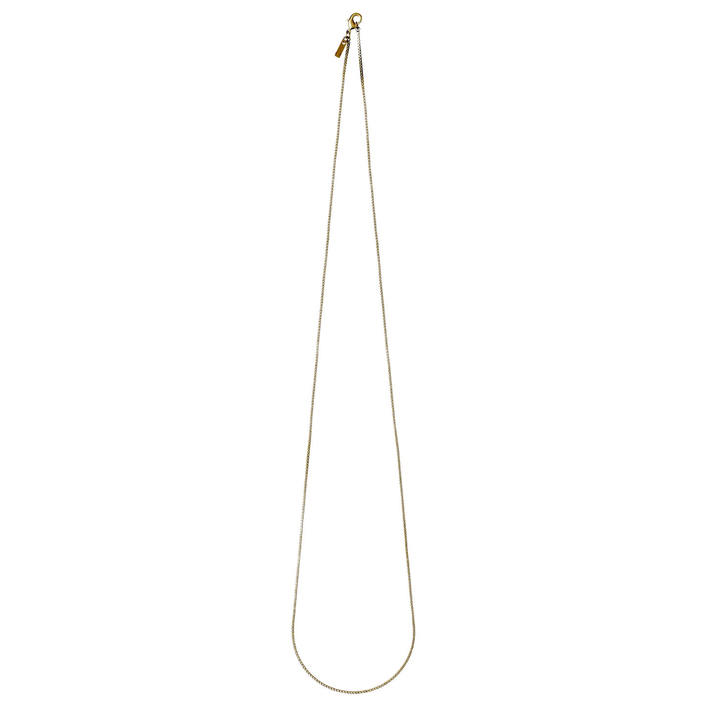 NANCY halskjede 50 cm gullbelagt