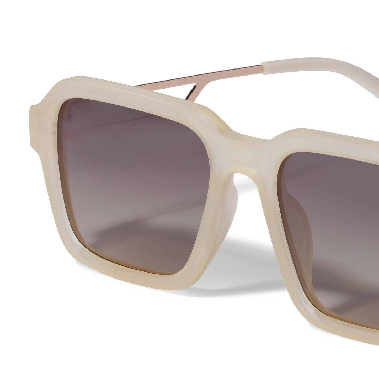 ADDILYN solbriller lysebrun/gull