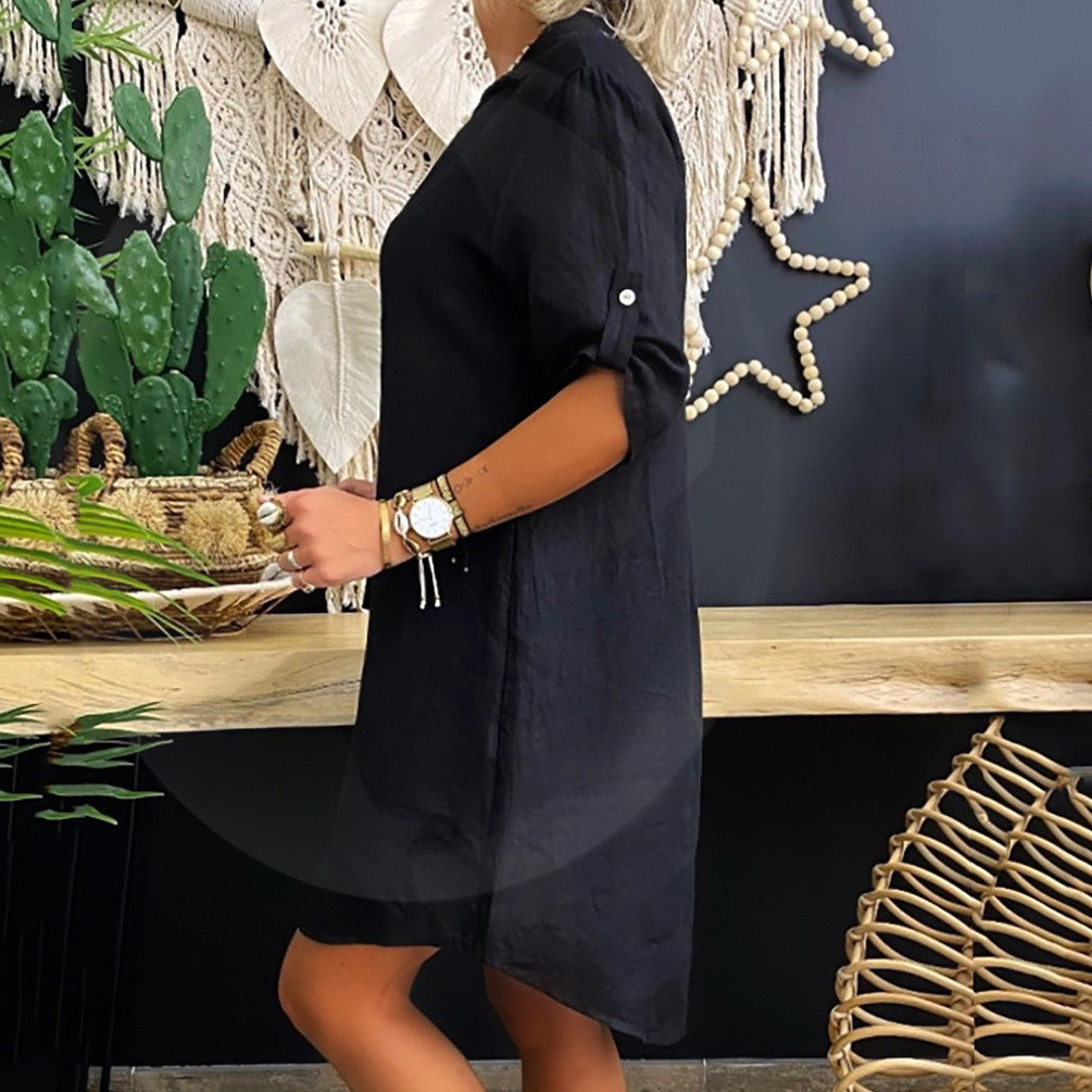 Mylah - Blusekjole i bomull