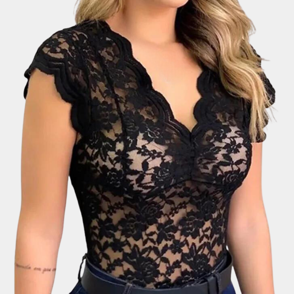 Trendy blondebluse for kvinner - Perfekt for sommeren