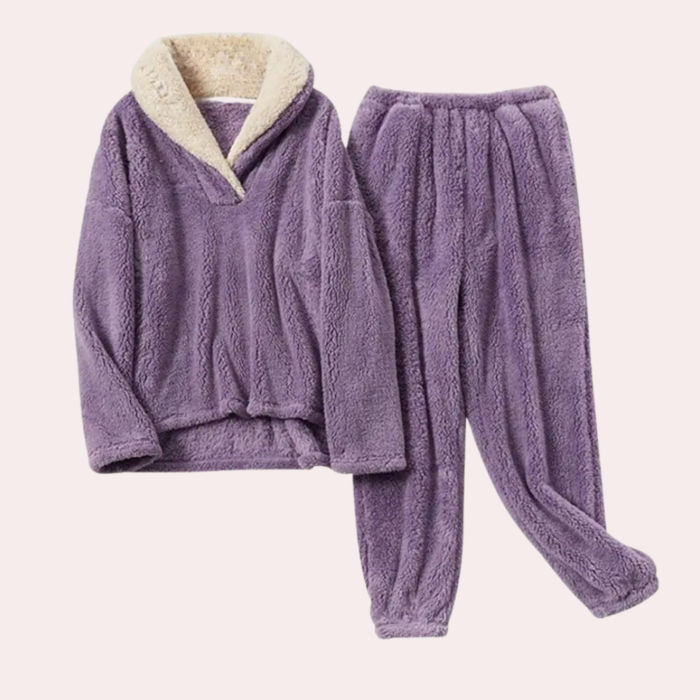 Komfortabelt og luftig pyjamassett for kvinner