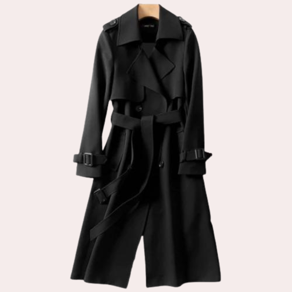 Meadhbh - Elegant lang kåpe for kvinner