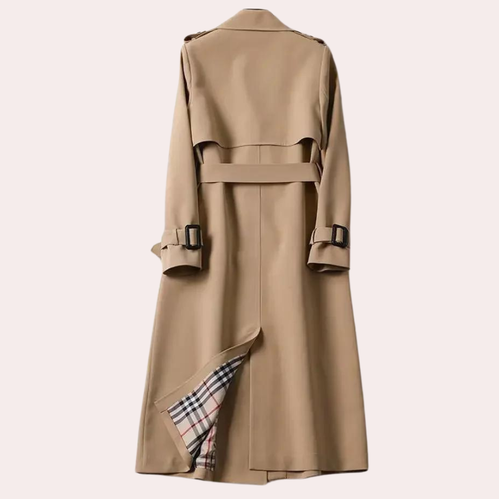 Meadhbh - Elegant lang kåpe for kvinner