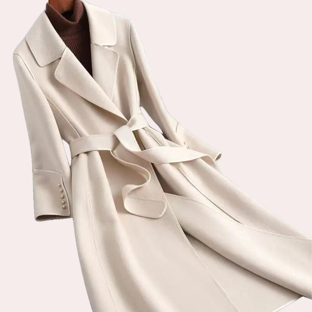 Carina - Elegant lang kåpe for kvinner