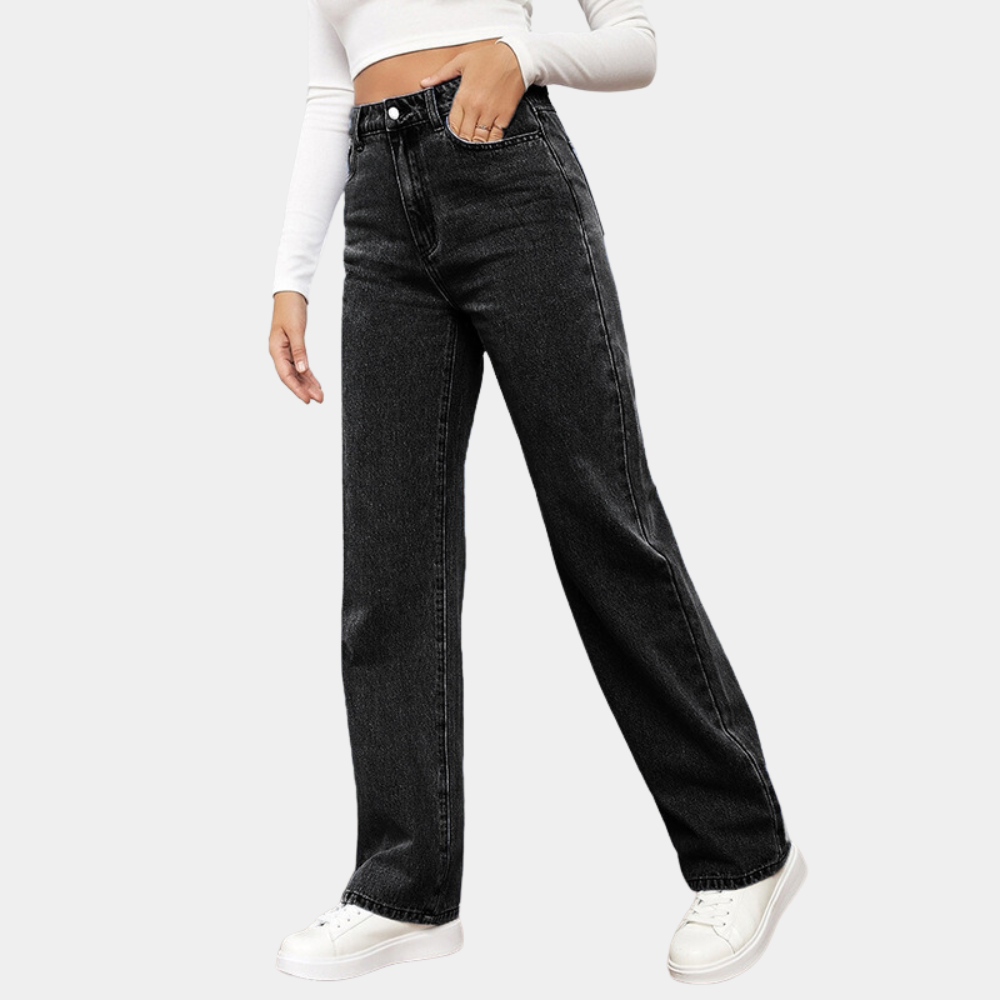 Jitka - Avslappede baggy jeans for kvinner