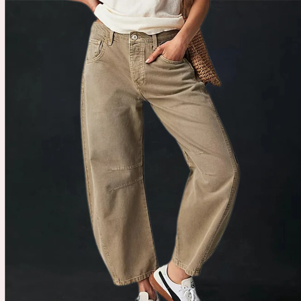 Trendy vide jeans for kvinner