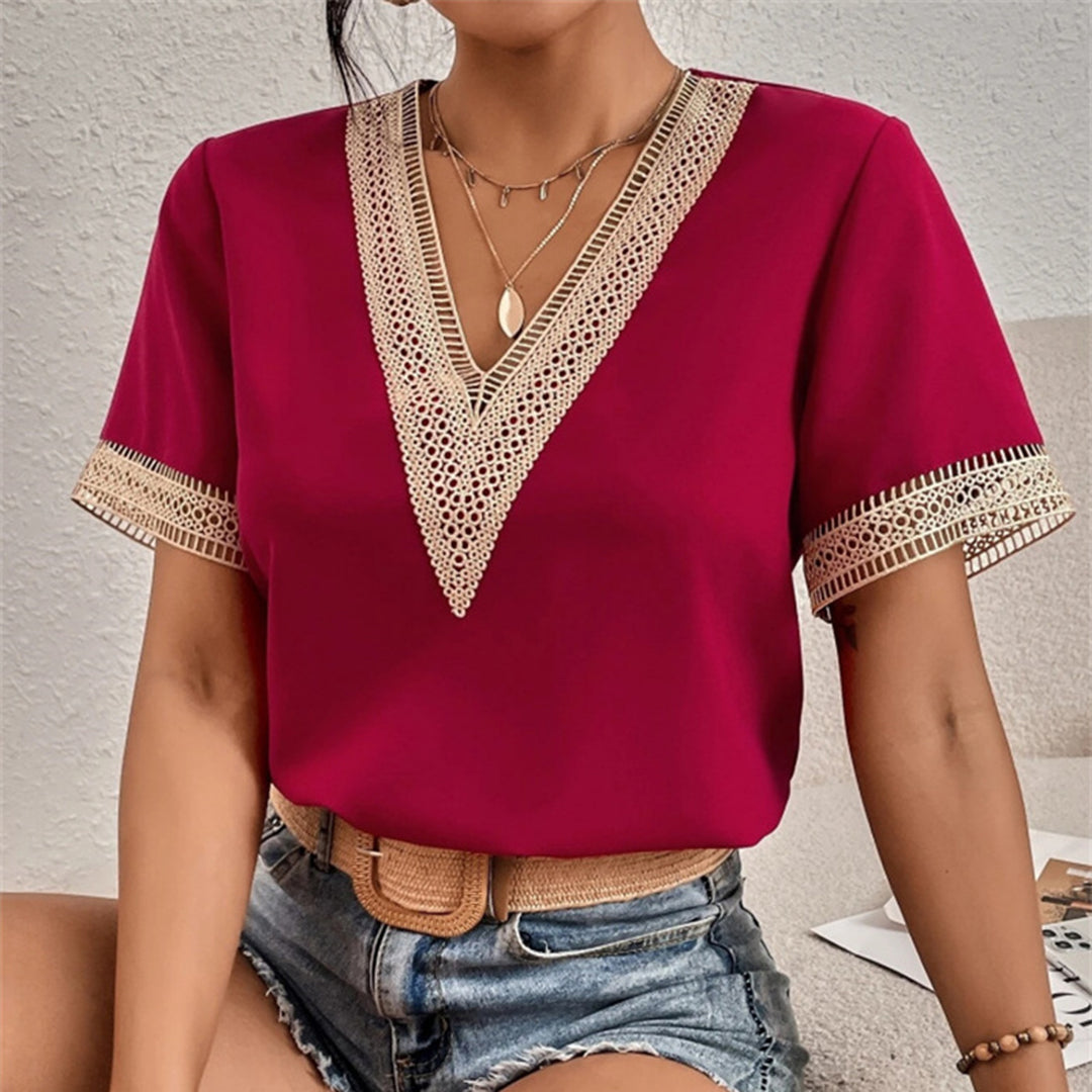 TANJA - Elegant t-skjorte for kvinner