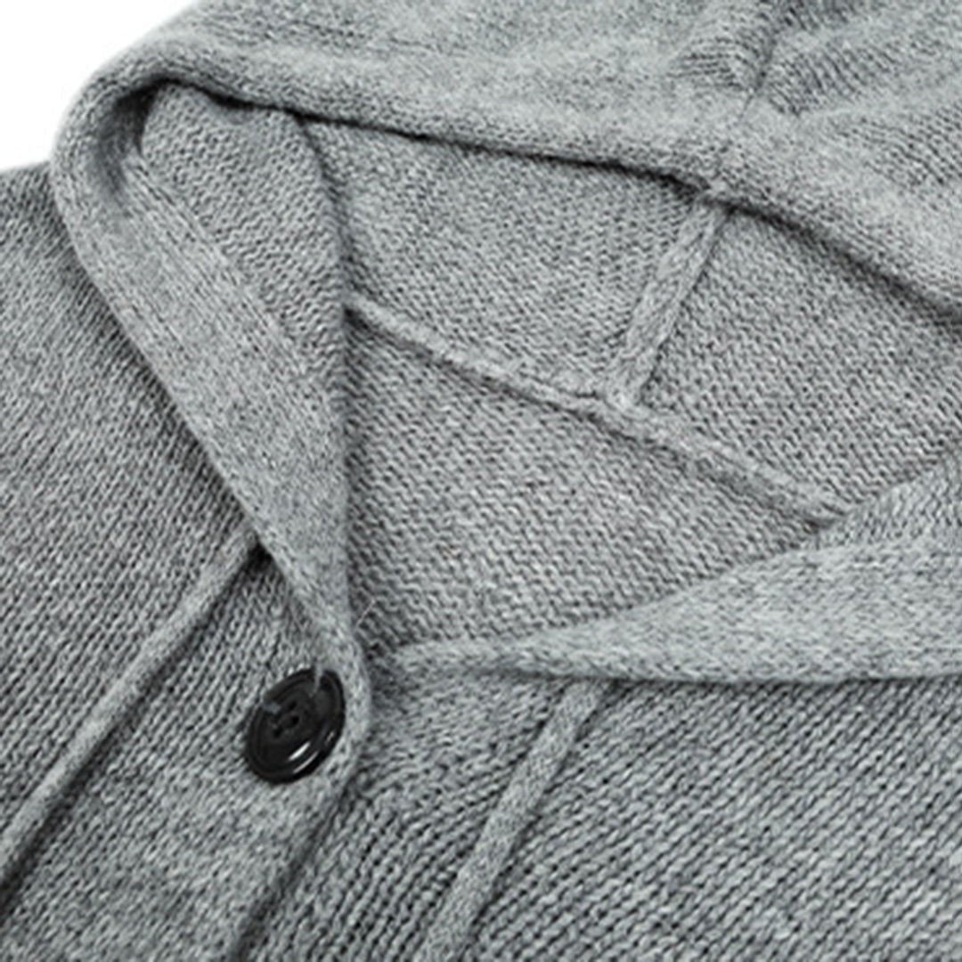FILIPPA - Komfortabel cardigan med hette