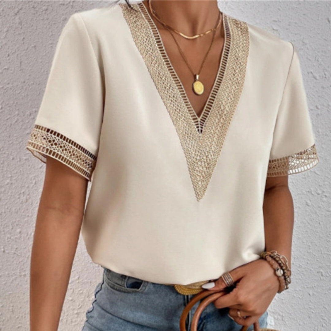 TANJA - Elegant t-skjorte for kvinner