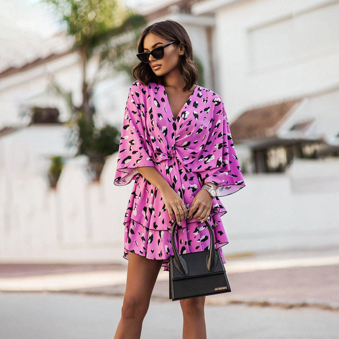 ANNALISE - Elegant mini kjole