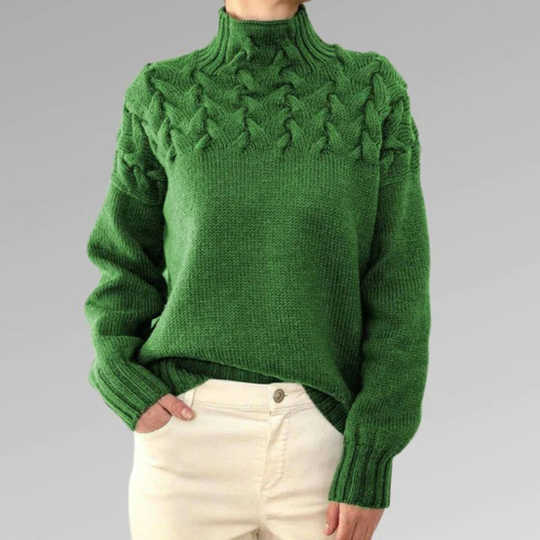 SANSA - Elegant genser med turtleneck
