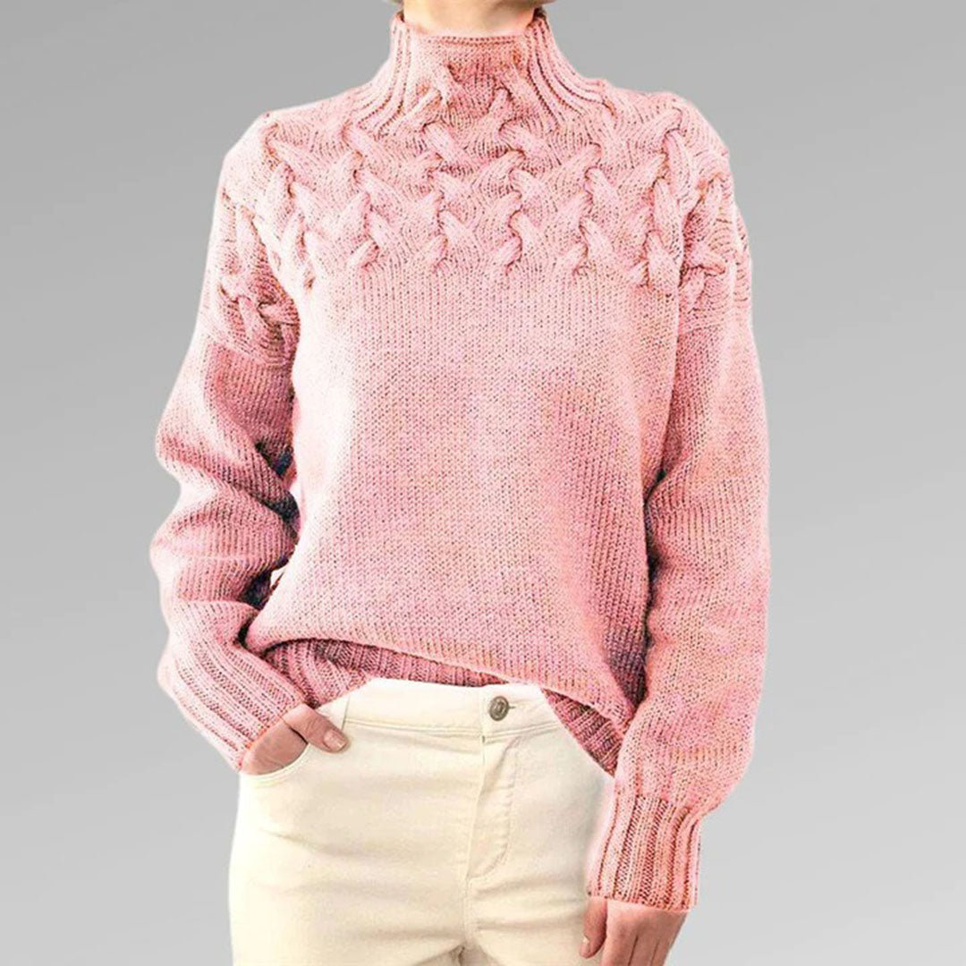 SANSA - Elegant genser med turtleneck