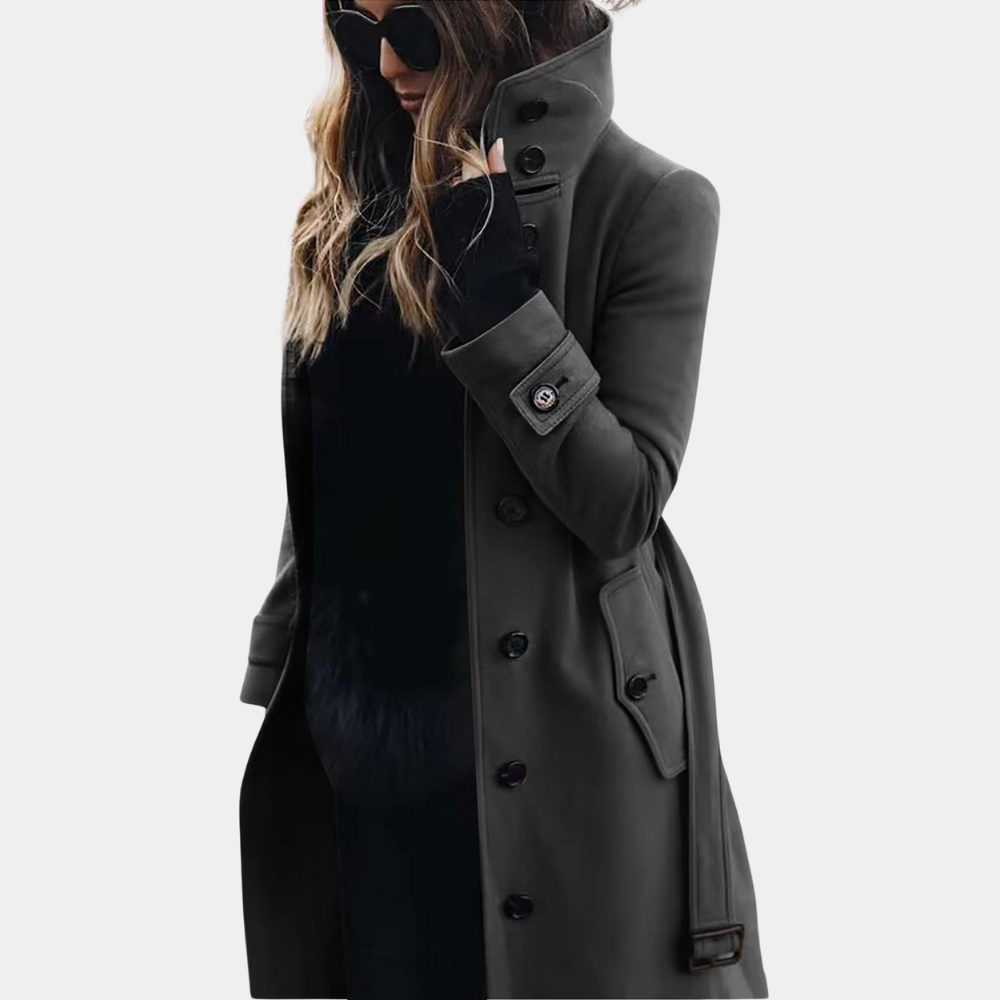 Stilig og varm trenchcoat for kvinner