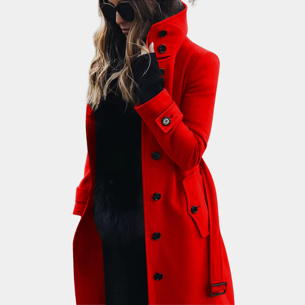 Stilig og varm trenchcoat for kvinner