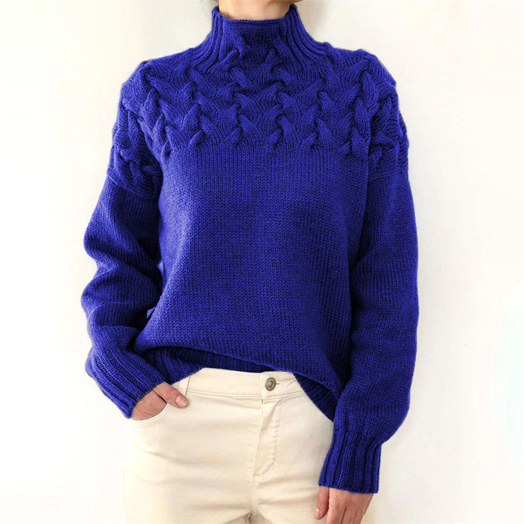 SANSA - Elegant genser med turtleneck
