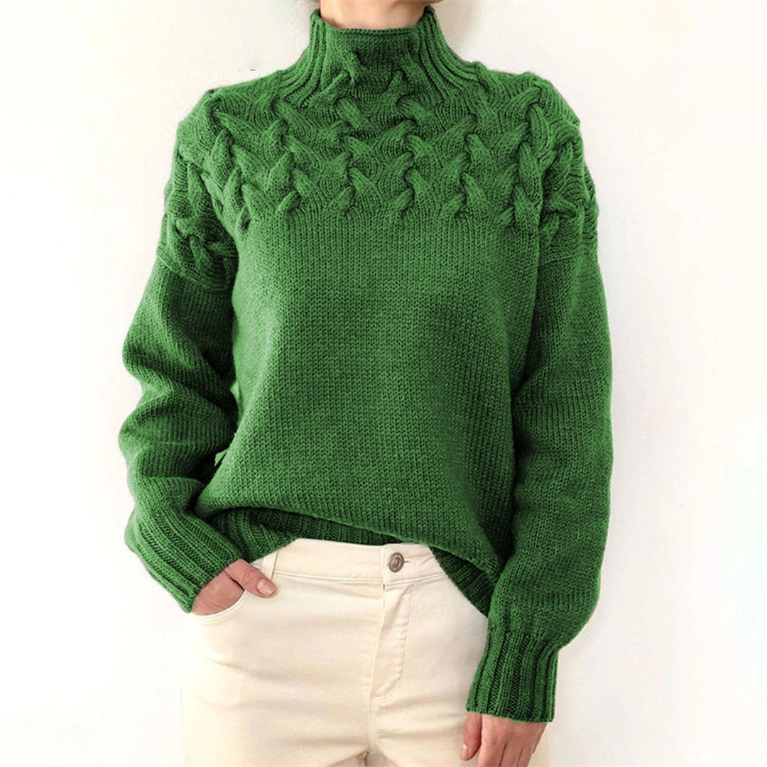 SANSA - Elegant genser med turtleneck