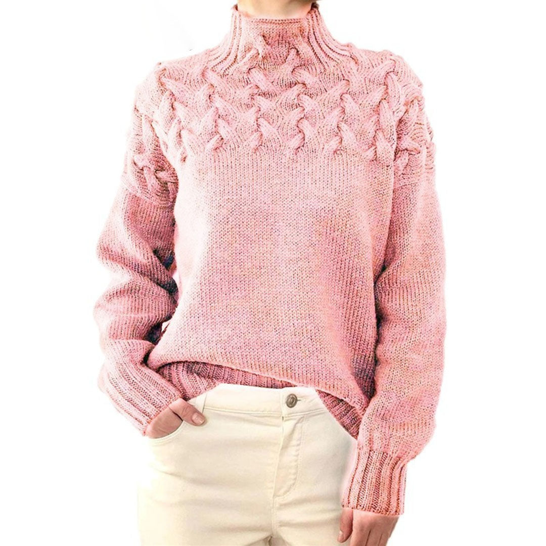SANSA - Elegant genser med turtleneck
