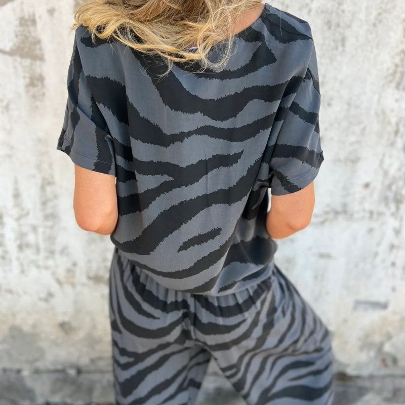 Ginnie | Zebraprint lounge-sett