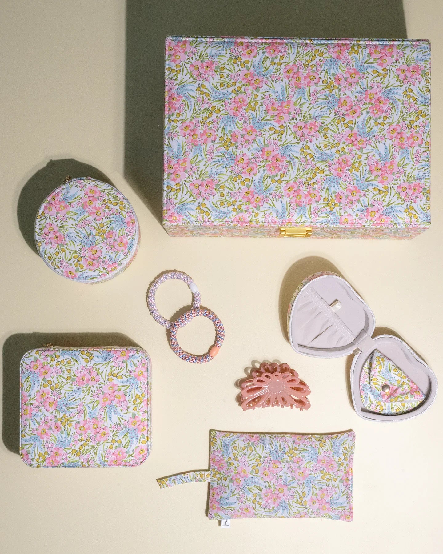 Smykkeskrin - Virvlende Kronblader Rosa