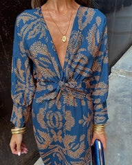 Isabella – Vestido Cruzado Elegante