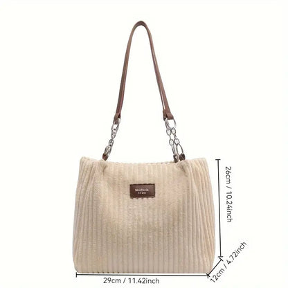 Ahlke – Allsidig corduroy tote bag