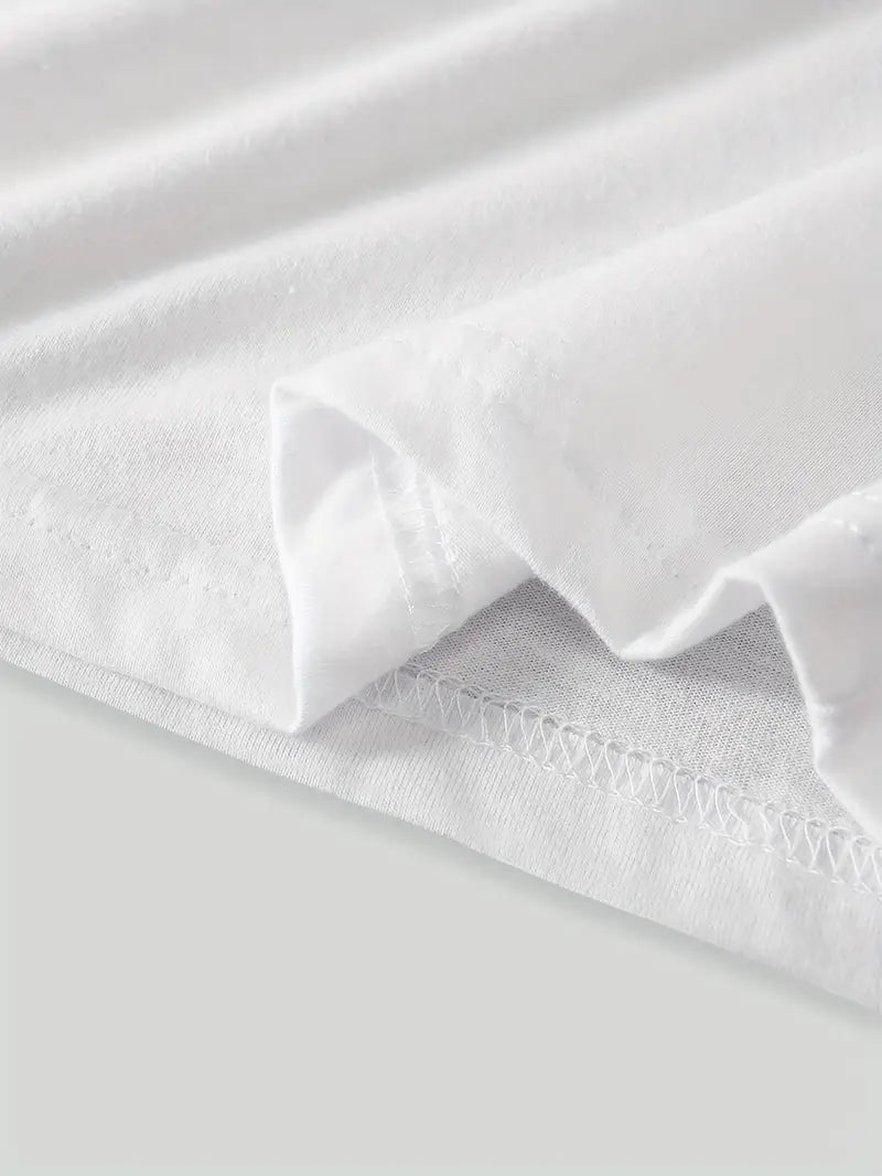 Aimilia - Elegant T-skjorte med Korte Ermer og Blomstertrykk