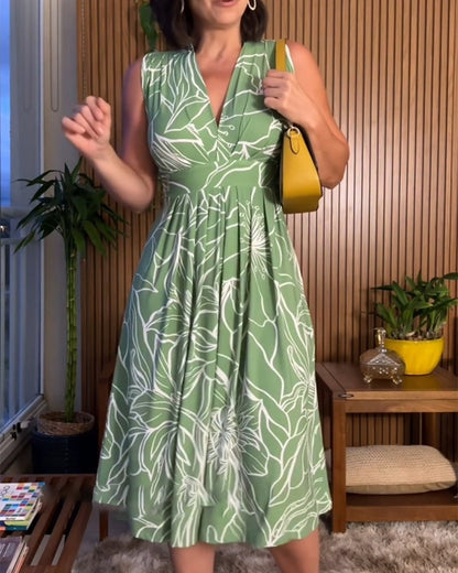 Paloma | Elegant sommerkjole med V-hals