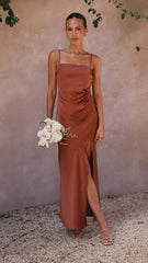Vestido Terracota Serena