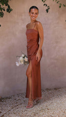 Vestido Terracota Serena
