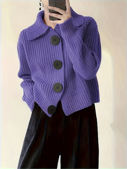 Amy - Avslappet genser med lange ermer