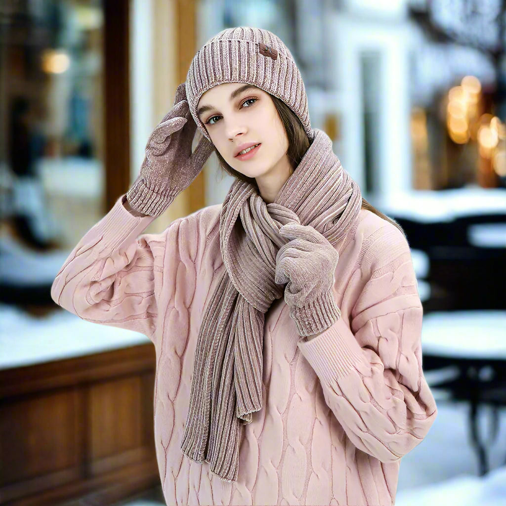 Trio av varme fra snødrift