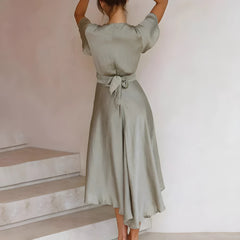 Alba – Vestido Asimétrico de Verano