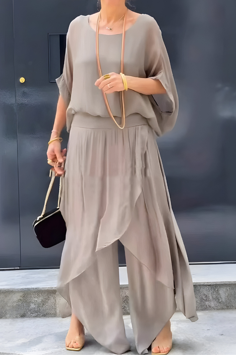 Manna | Ensemble med vide ben