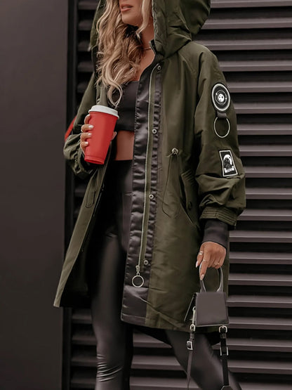 Nadège | Lang hettegenser