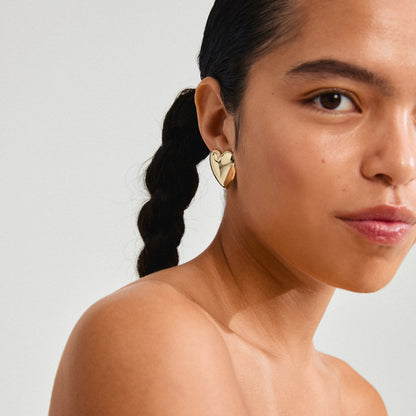 Øredobber ANNEMETTE Forgylt