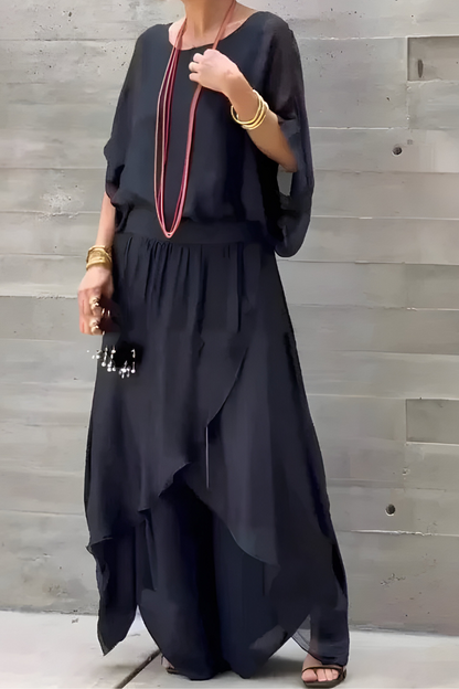 Manna | Ensemble med vide ben