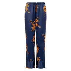 Hunkemöller Satin nattbukser, blå