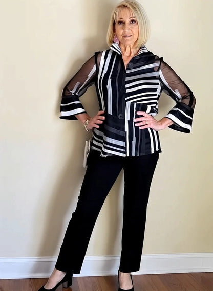 Mandy | Uanstrengt stripete sett