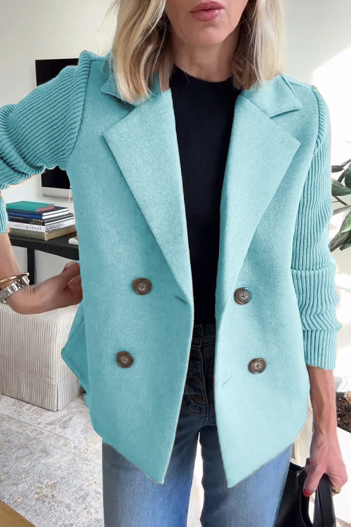 Allison - Elegant strikket blazer