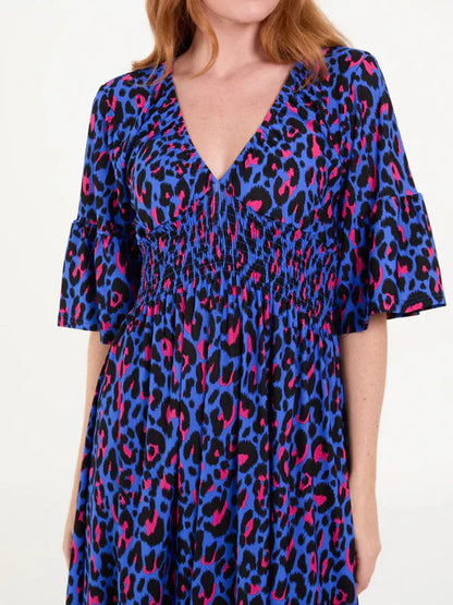 Ammie | Vibrant sommerkjole med høy midje