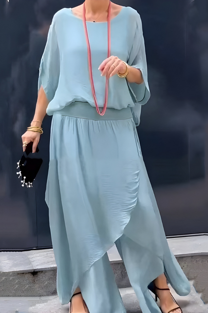 Manna | Ensemble med vide ben