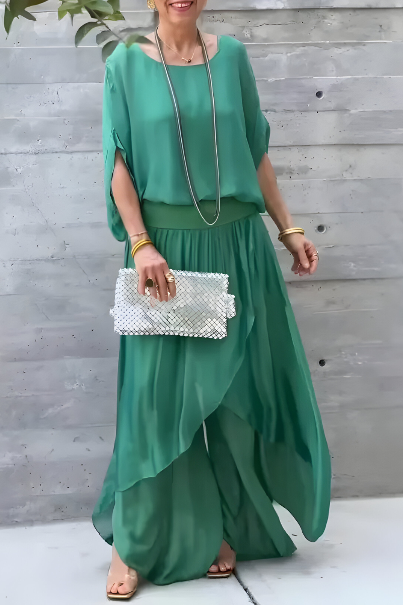 Manna | Ensemble med vide ben