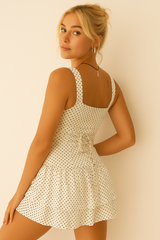 Polka Bloom Minikjole