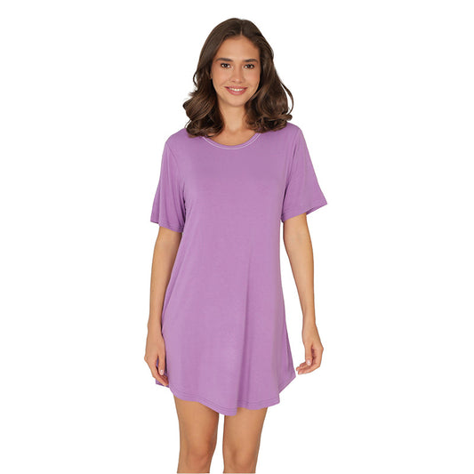 Lady Avenue Bamboo nattkjole, lilla