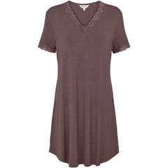 Lady Avenue Bamboo nattkjole, brun