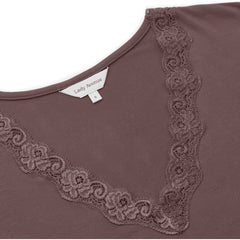 Lady Avenue Bamboo nattkjole, brun